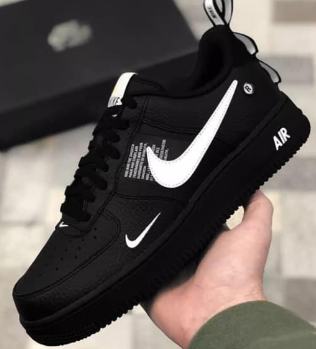 Women's Running Weapon Air Max 1 Black Shoes 003